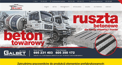Desktop Screenshot of bmgalbet.pl
